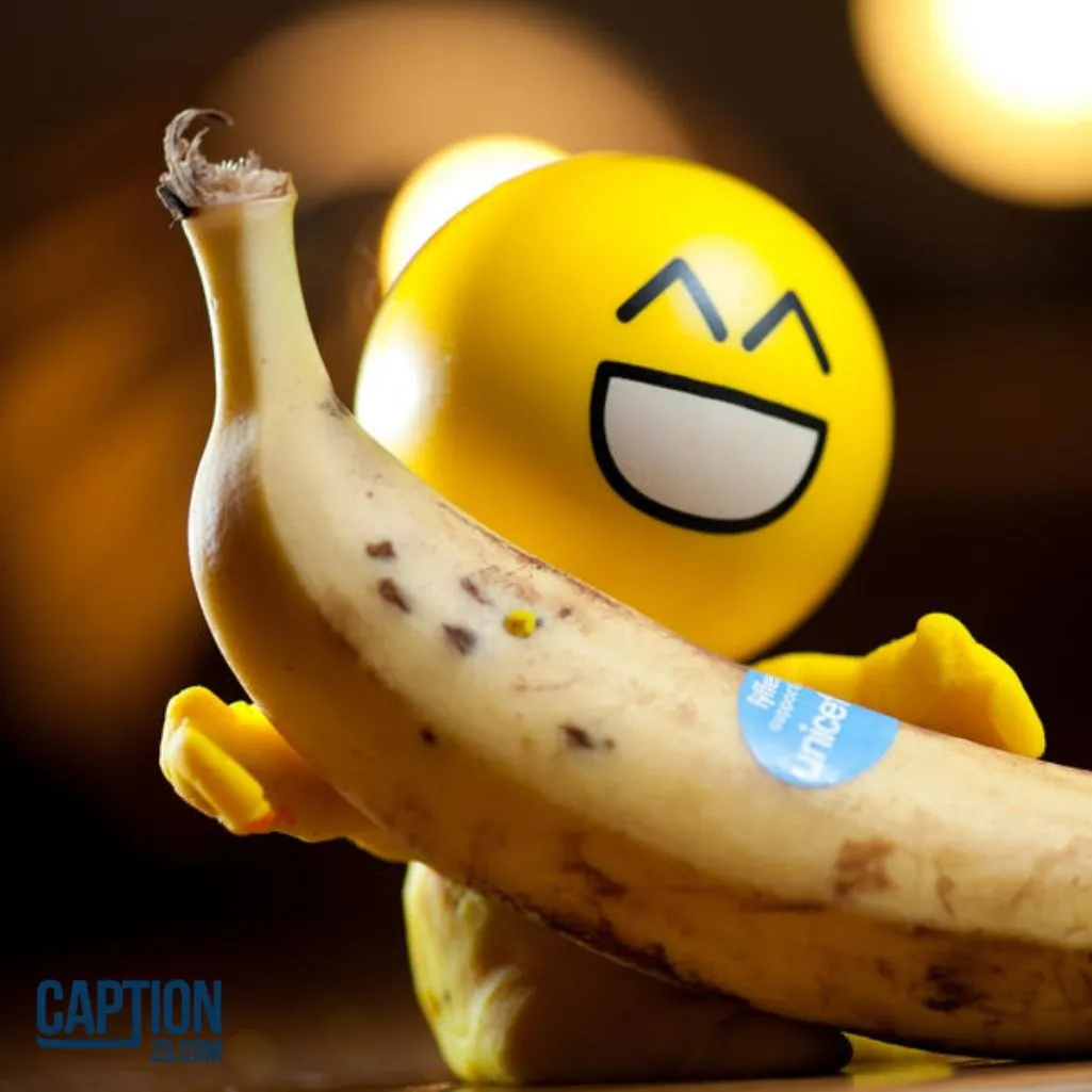 Bananas always make me laugh!