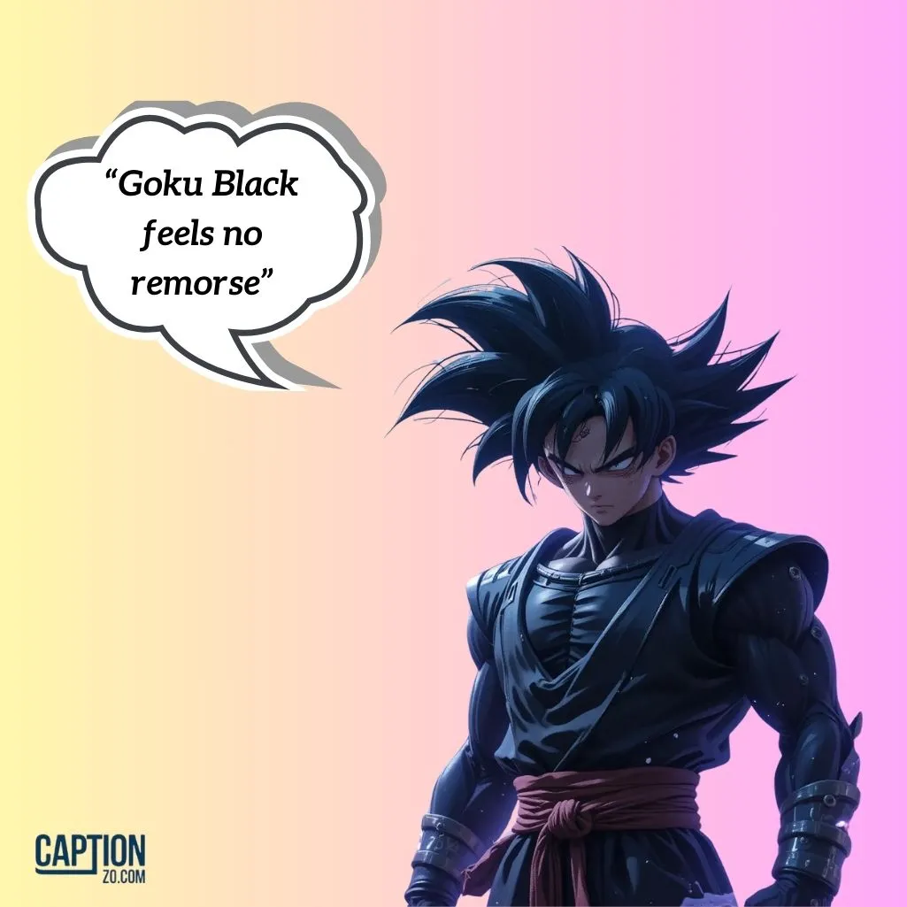 Goku Black Feels No Remorse