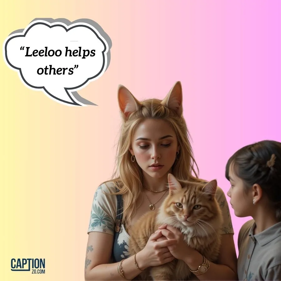 Leeloo Helps Others