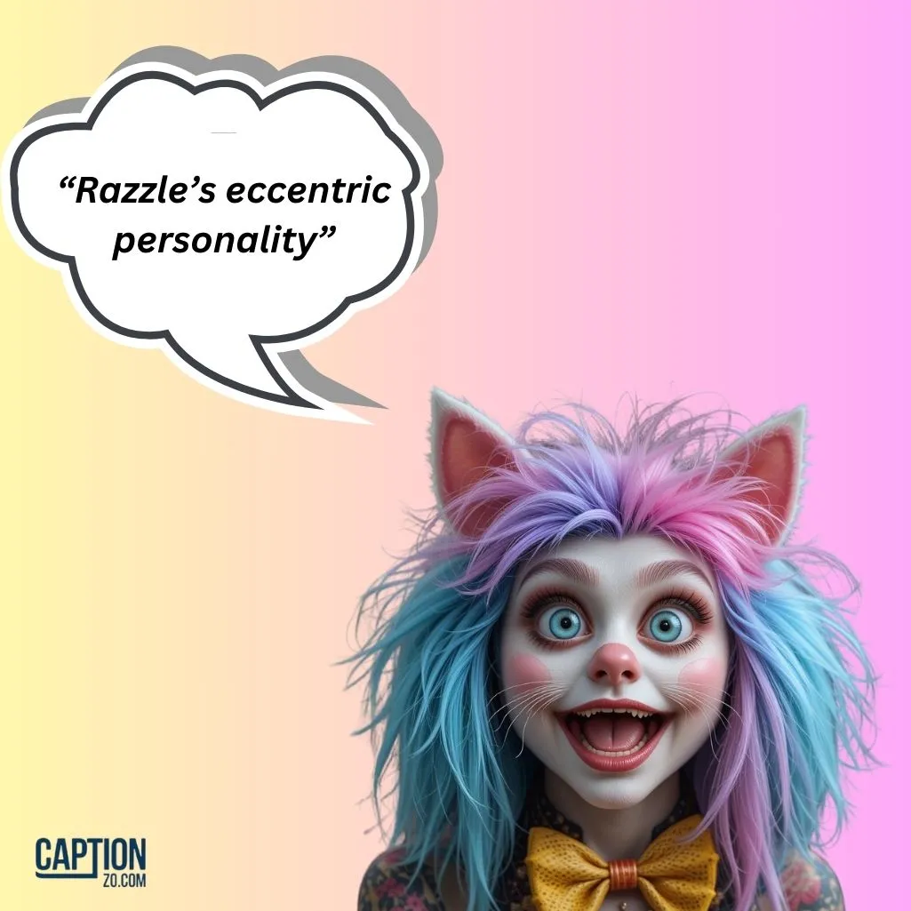 Razzles Eccentric Personality