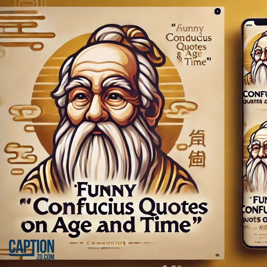 Funny Confucius Age And Time