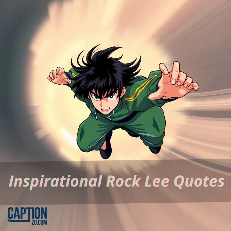 Inspirational Rock Lee