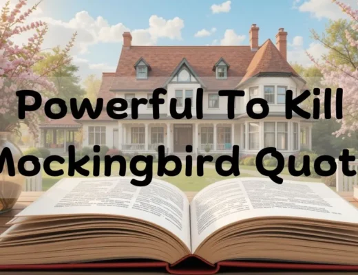 Kill A Mockingbird Quotes