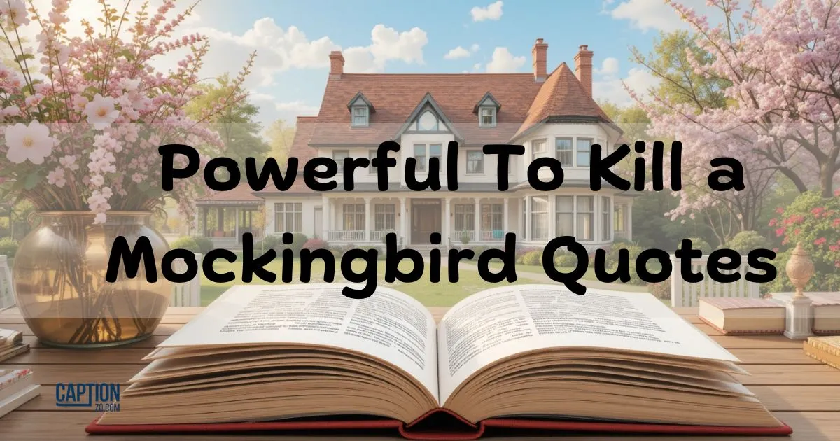 Kill A Mockingbird Quotes