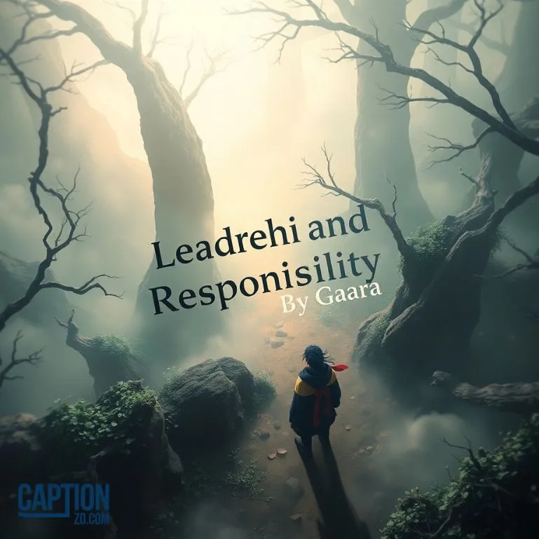 Leadership And Responsibility By Gaara