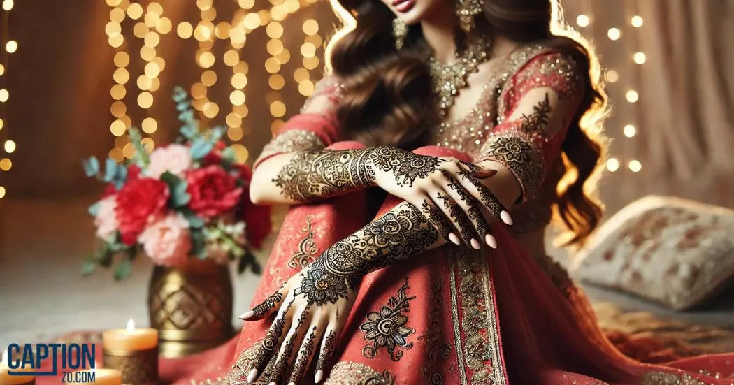 Mehndi Captions